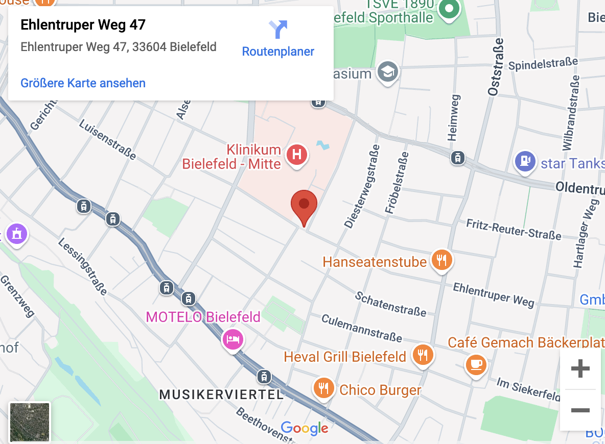 zu google maps